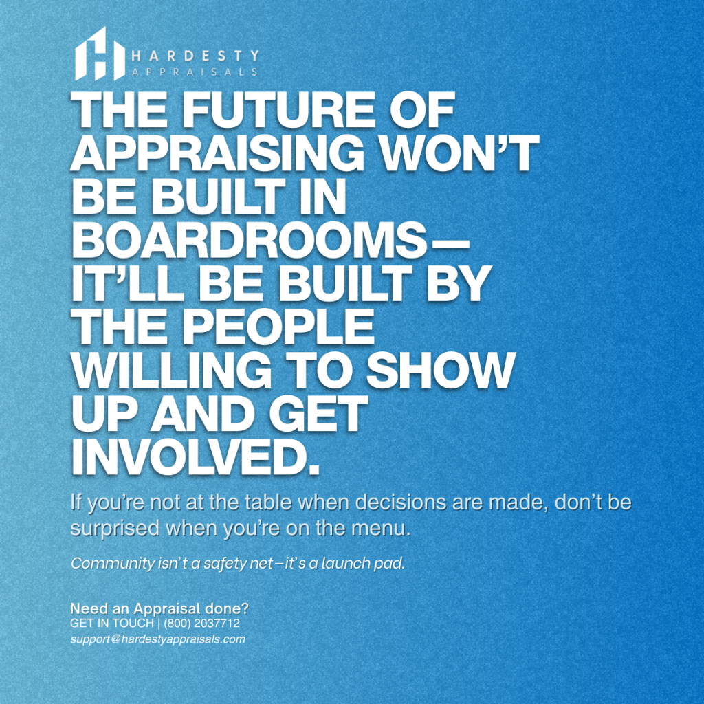 Community isn’t just a buzzword — it’s the future of&nbsp;appraising.